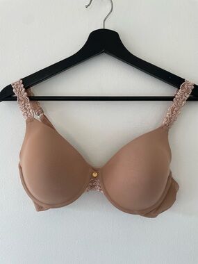 Natori Women's Body Doubles Lace Trim Full Fit T-Shirt Bra Size 34D